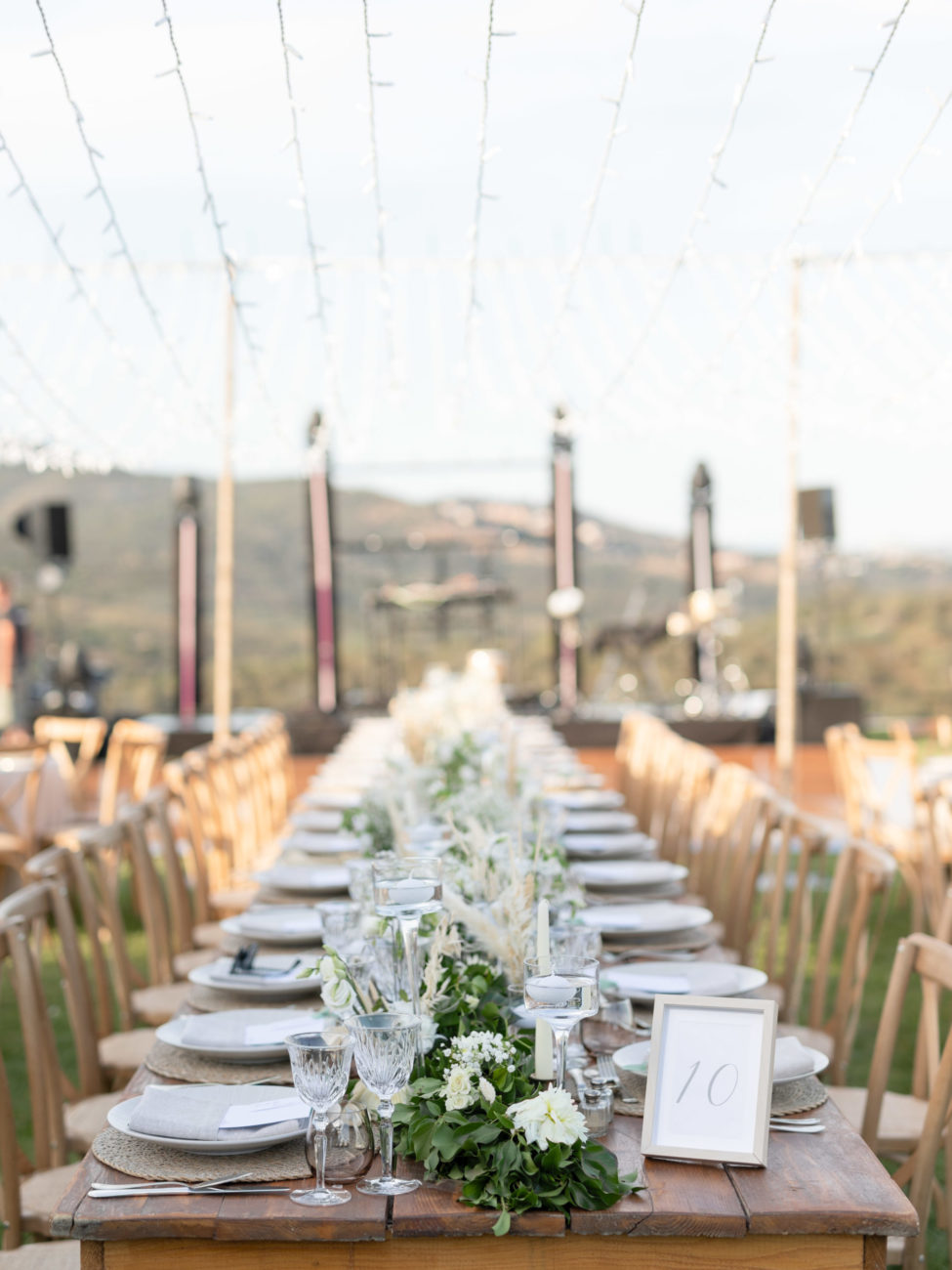 Une décoration raffinée pour un mariage haut de gamme sur la côté d'azur
